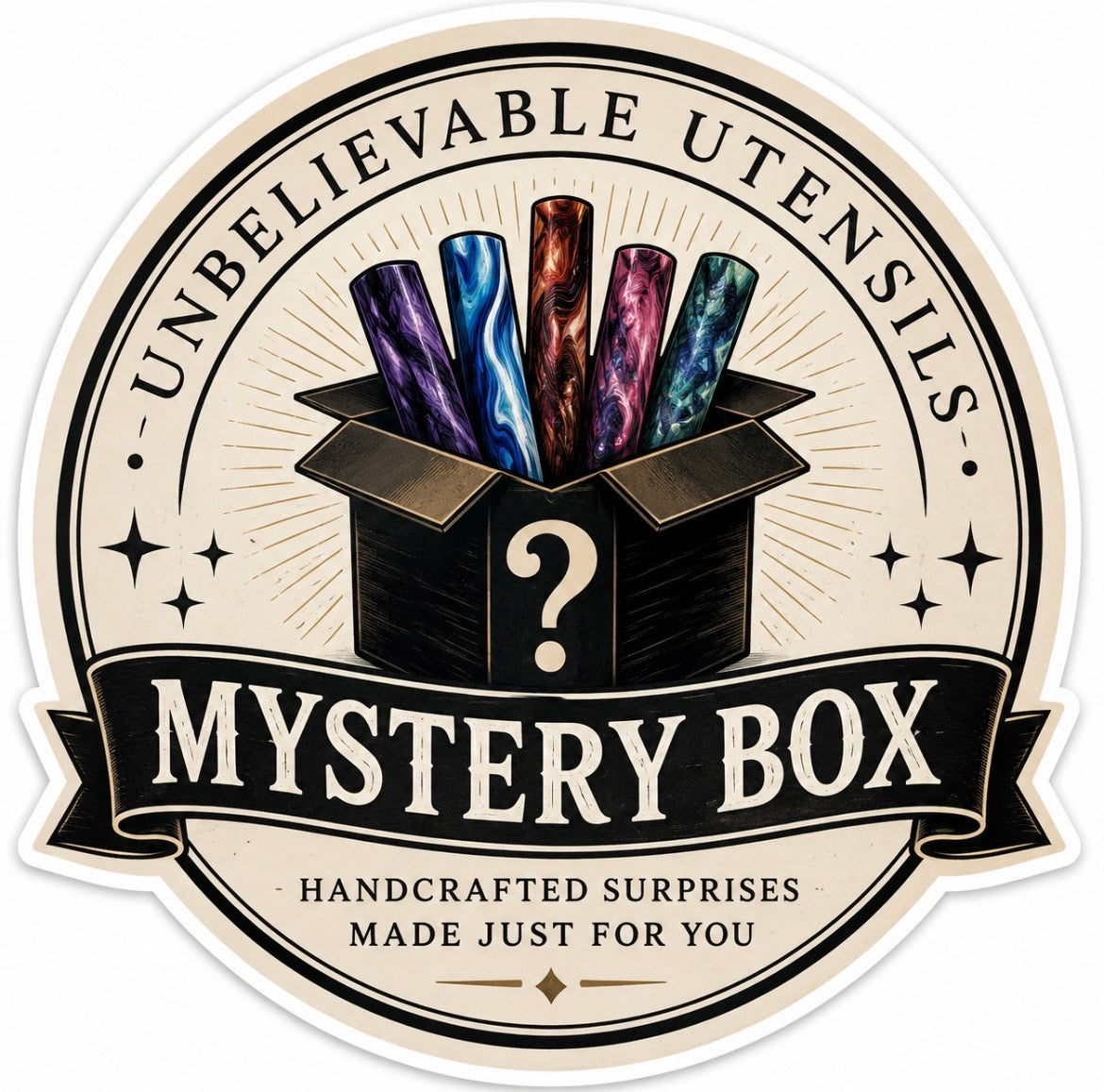 Diamond Painting Blank Mystery Box